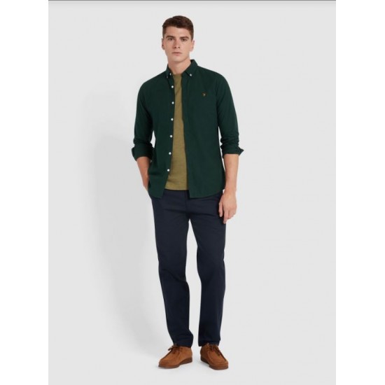 FARAH - Chemise vert sapin