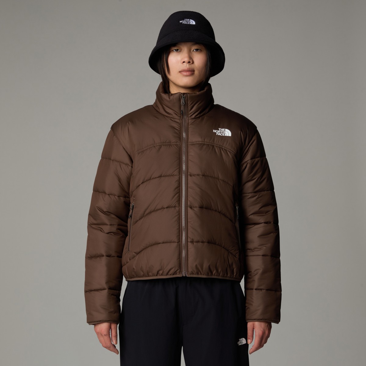 THE NORTH FACE - Doudoune taupe