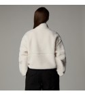 THE NORTH FACE -  Polaire col zippé blanche