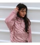 Poule Party - Ponchos de pluie rose enfant