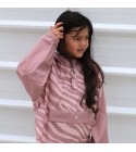 Poule Party - Ponchos de pluie rose enfant