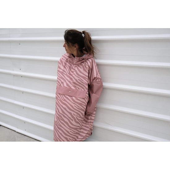 Poule Party - Ponchos de pluie rose enfant