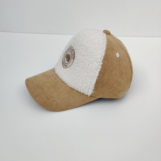 Poule Party - Casquette en velours bordeaux