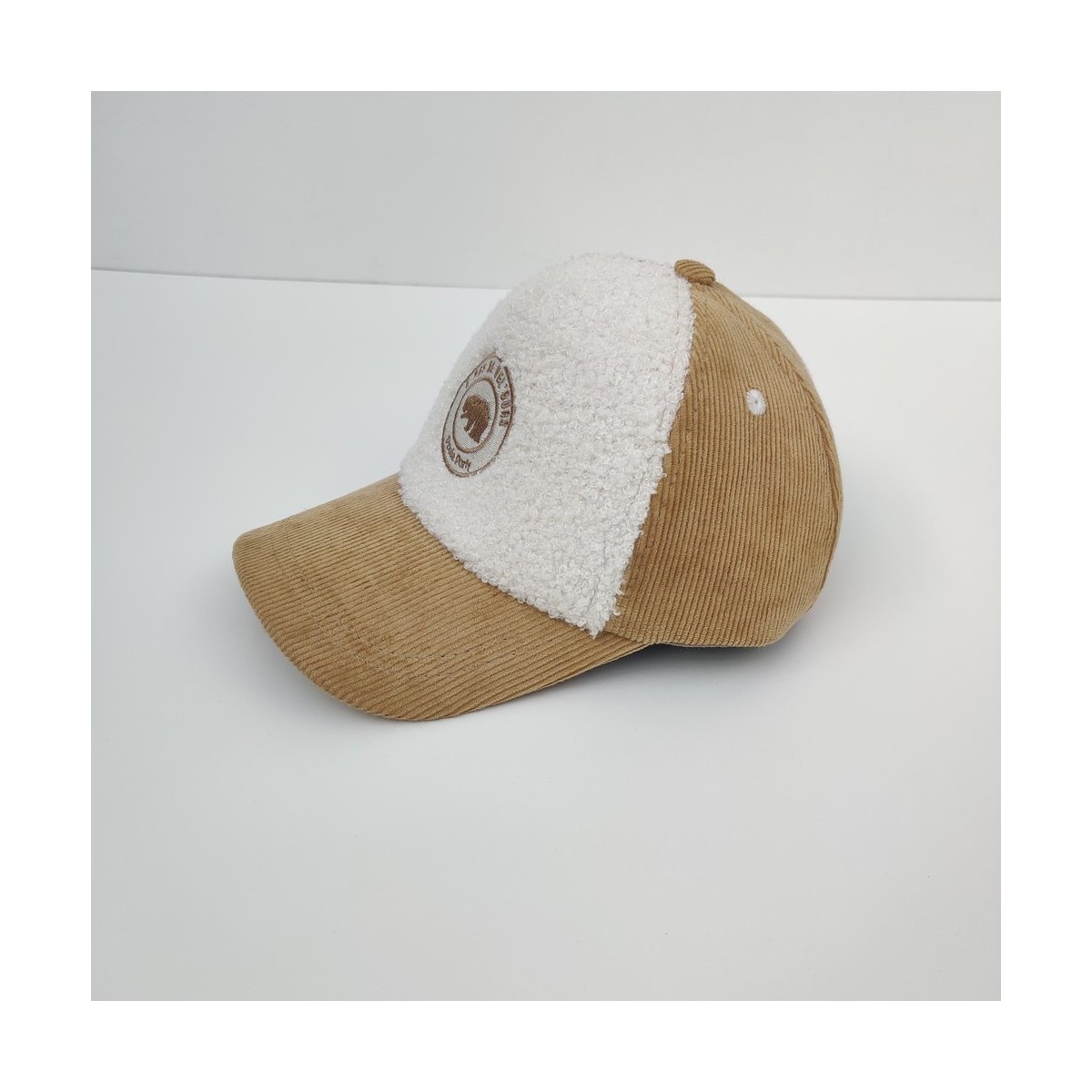 Poule Party - Casquette en velours bordeaux