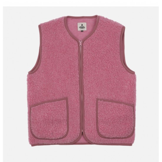 Coldbreaker - Gilet en laine sans manches rose