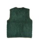 Coldbreaker - Gilet en laine sans manches vert foncé