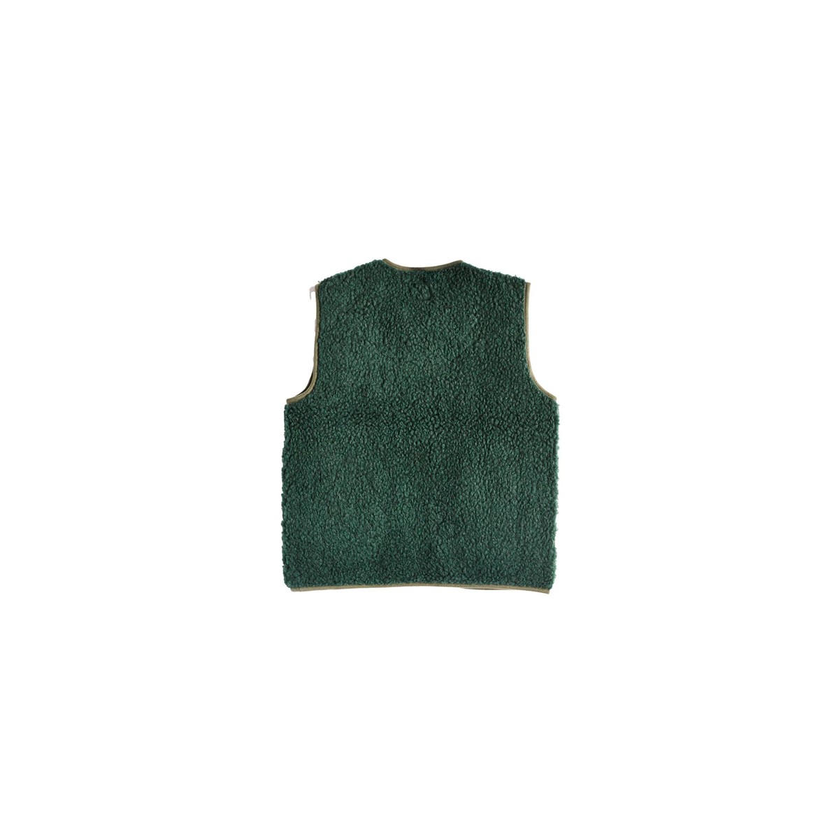 Coldbreaker - Gilet en laine sans manches vert foncé