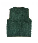 Coldbreaker - Gilet en laine sans manches vert foncé