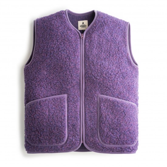 Coldbreaker - Gilet en laine sans manches violet