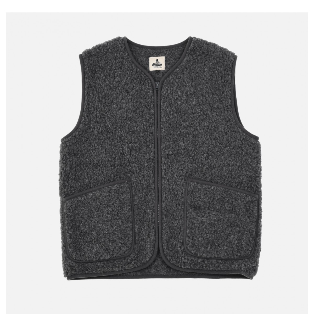 Coldbreaker - Gilet en laine sans manches gris