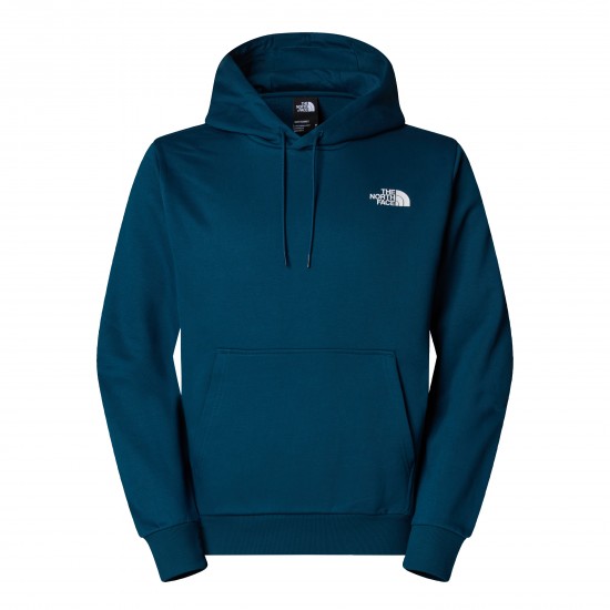 THE NORTH FACE - Sweat à capuche bleu pétrole