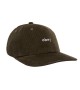 OBEY - Casquette en velours vert foncé