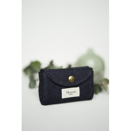 Mouché Paris - Pochette de mouchoirs olive