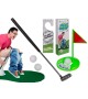 Jeu de golf pour toilette