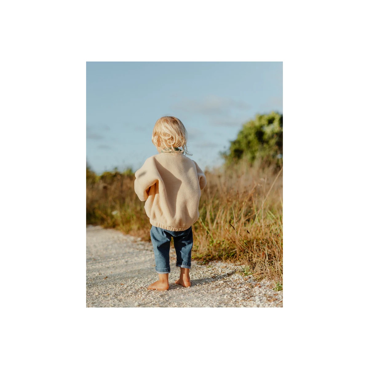 Émoi Émoi - Sweat polaire enfant beige