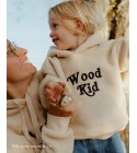 Émoi Émoi - Sweat à capuche polaire enfant beige