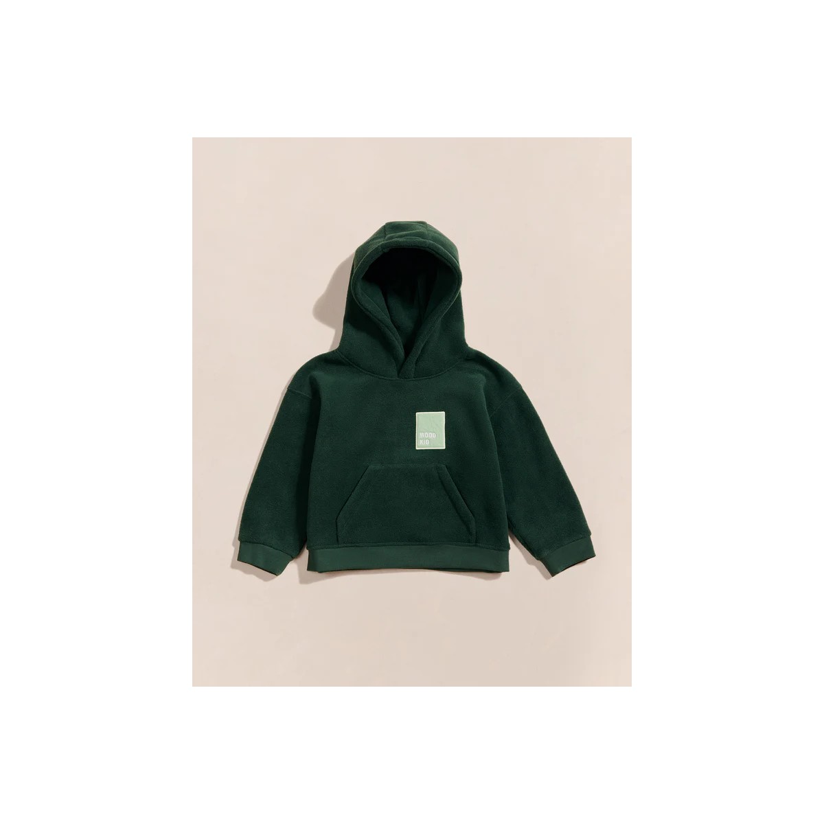 Émoi Émoi - Sweat à capuche polaire enfant vert