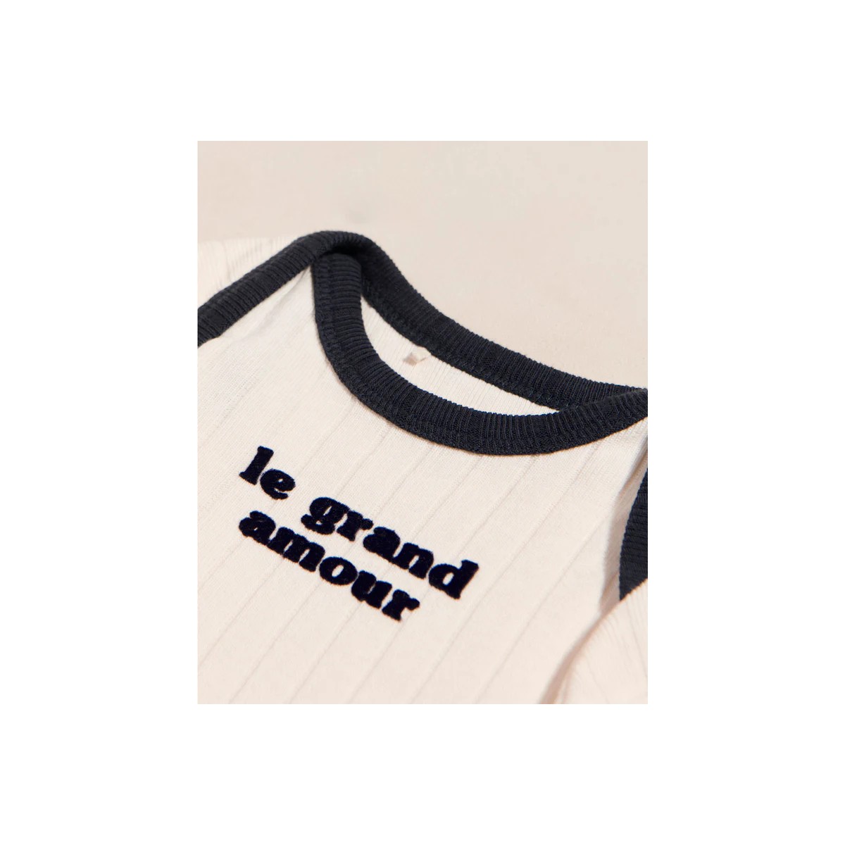 Émoi Émoi - Body côtelé crème