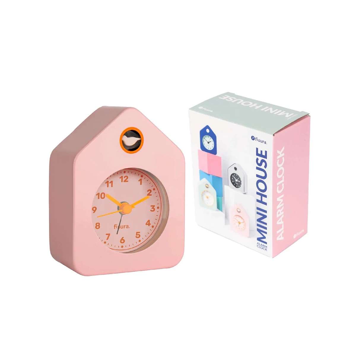 FISURA - Minuteur rétro rouge