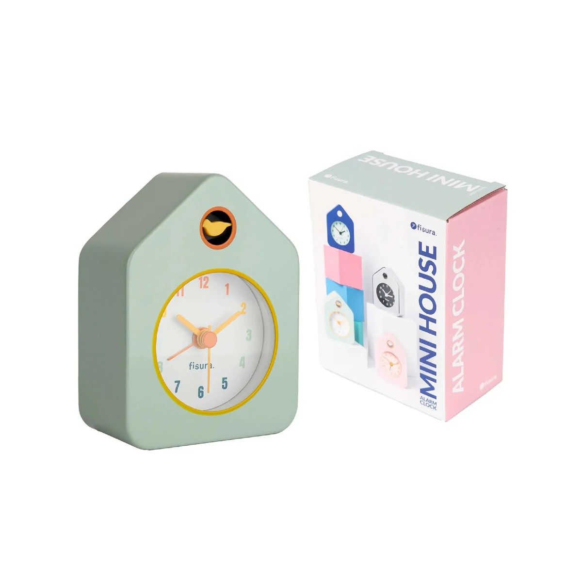 FISURA - Réveils mini coucou rose