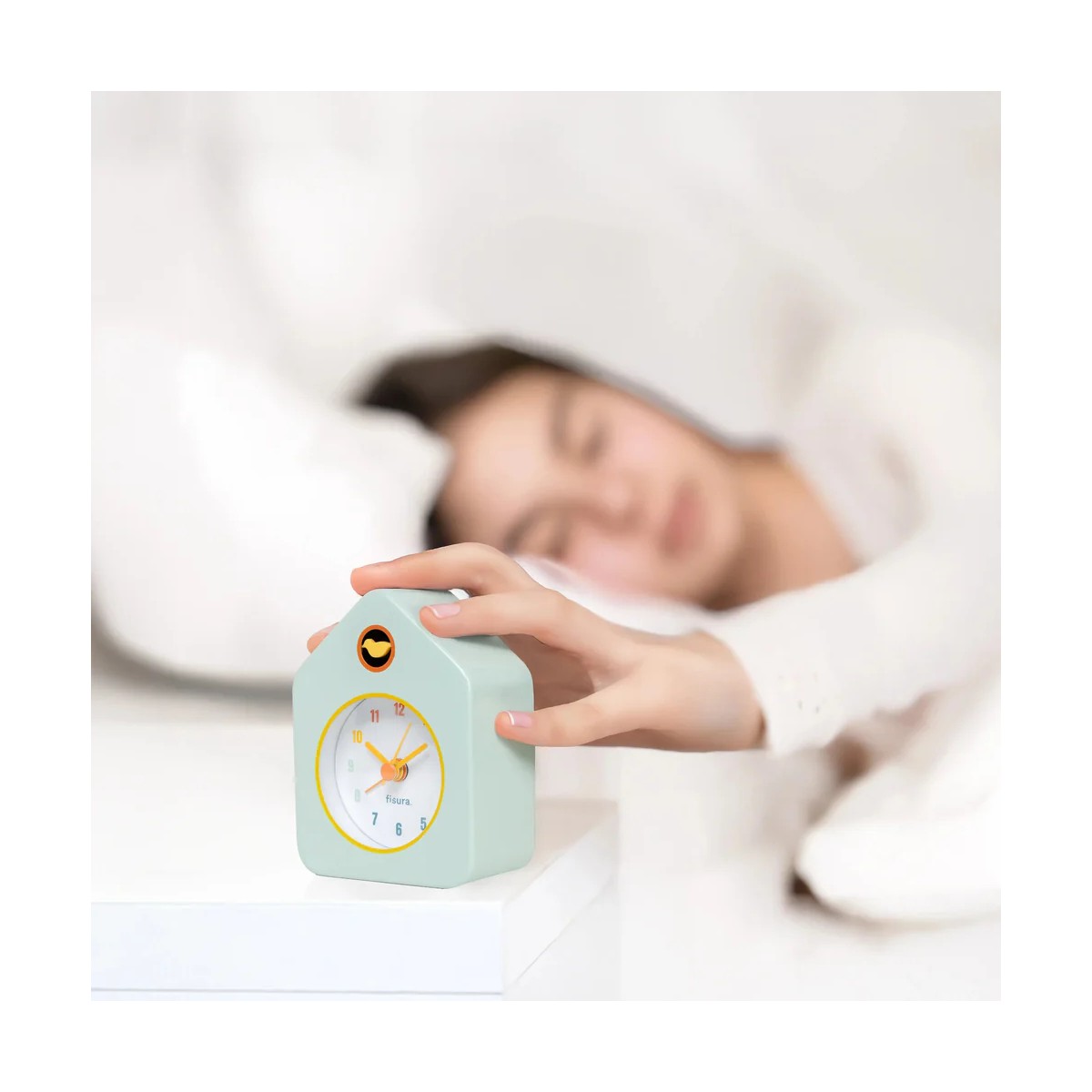 FISURA - Réveils mini coucou rose