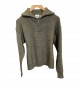 Pull col camionneur khaki