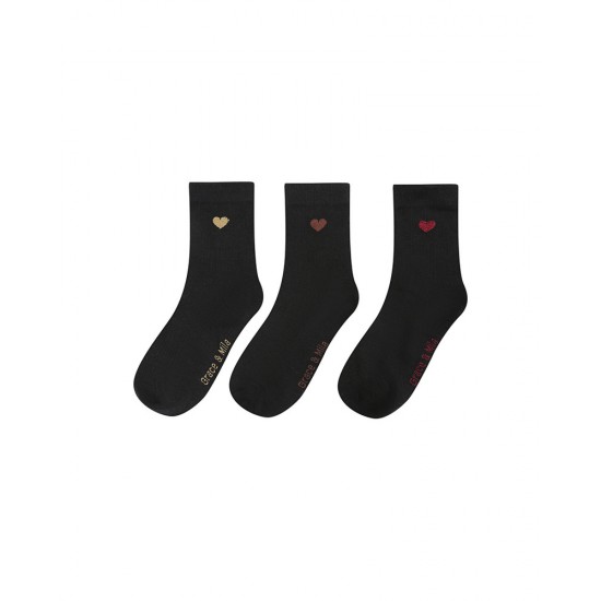 Grace et Mila - Pack 3 chaussettes