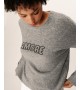 Grace et Mila - Pull oversize gris "Amore"