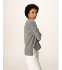Grace et Mila - Pull oversize gris "Amore"