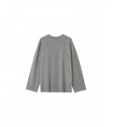 Grace et Mila - Pull oversize gris "Amore"