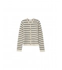 Grace et Mila - Cardigan en maille marinière