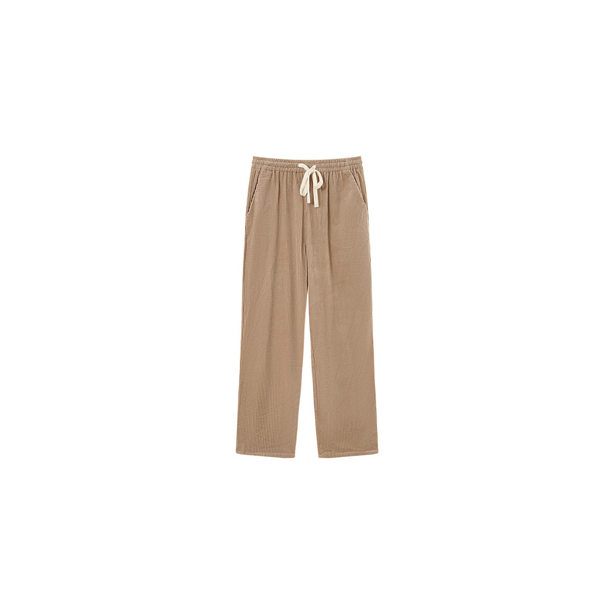 Grace et Mila - Pantalon en velours beige