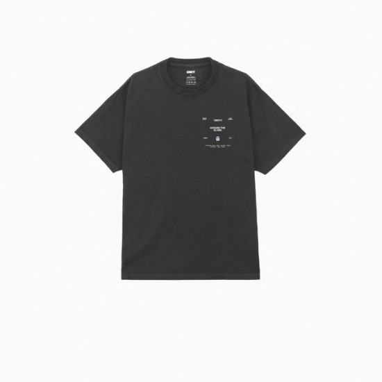 OBEY - T-shirt noir sérigraphié pour homme 2