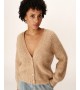 Grace et Mila - Cardigan en laine beige