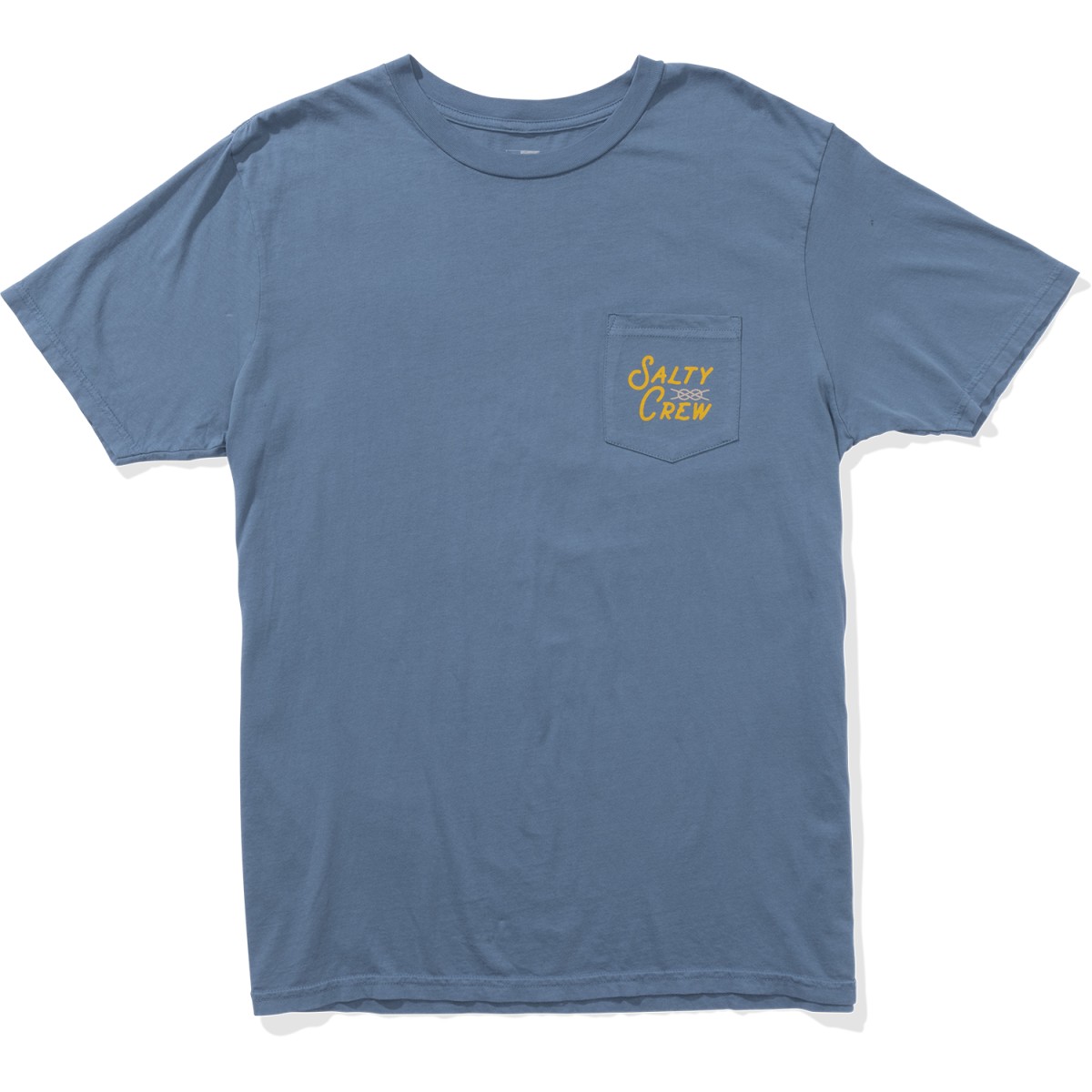 Salty Crew - T-shirt bleu imprimé pour homme