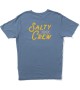 Salty Crew - T-shirt bleu imprimé pour homme