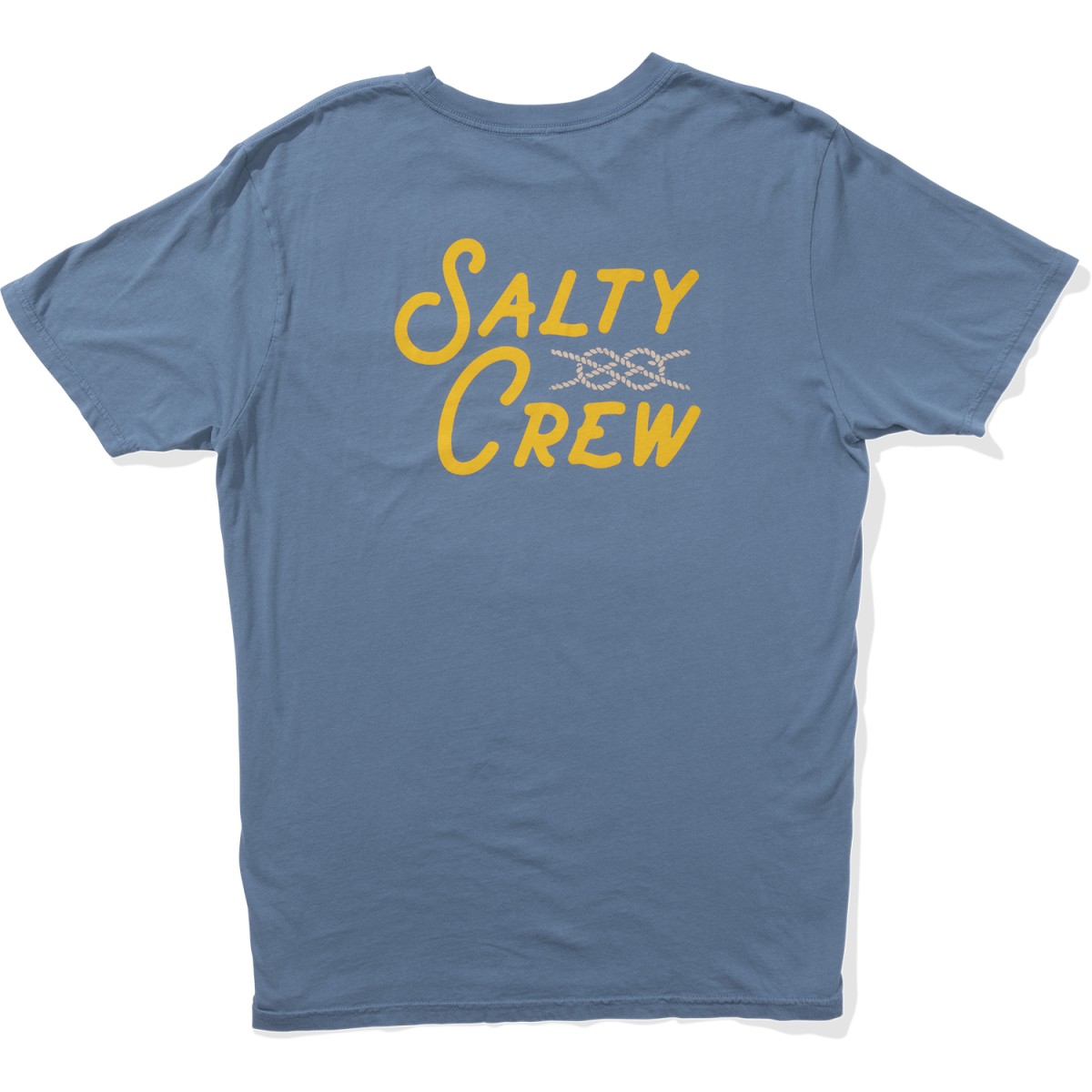 Salty Crew - T-shirt bleu imprimé pour homme