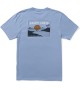 Salty Crew - T-shirt bleu imprimé pour homme