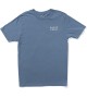 Salty Crew - T-shirt bleu imprimé pour homme