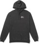 Salty Crew - Sweat à capuche noir imprimé pour homme