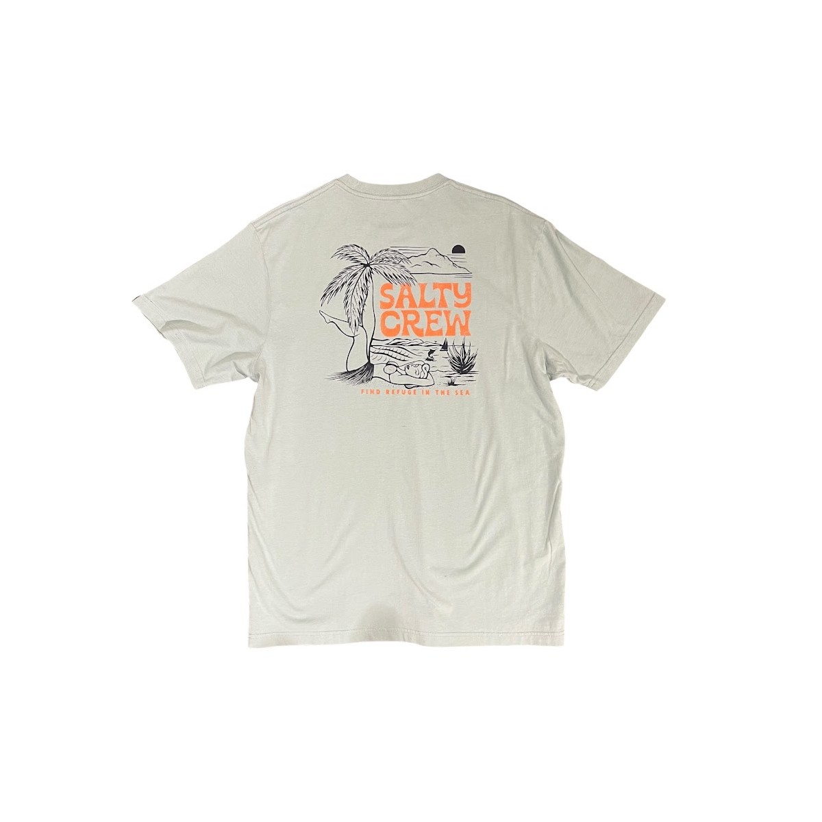 Salty Crew - T-shirt vert clair imprimé pour homme