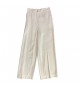 Pantalon large blanc