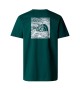 THE NORTH FACE - T-shirt vert sapin