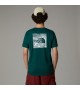 THE NORTH FACE - T-shirt vert sapin