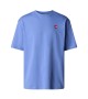 THE NORTH FACE - T-shirt oversize unisexe violet clair