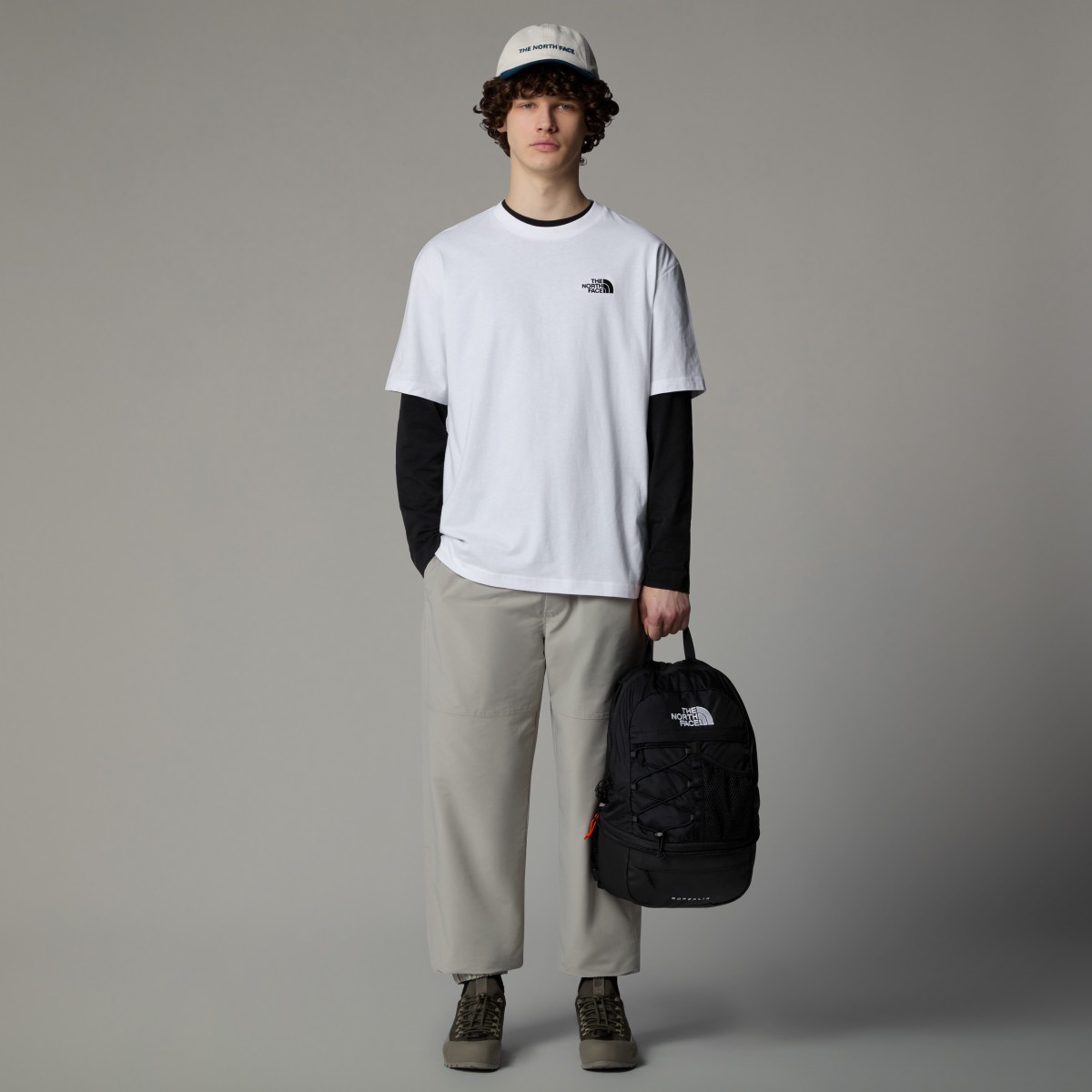 THE NORTH FACE - T-shirt oversize blanc