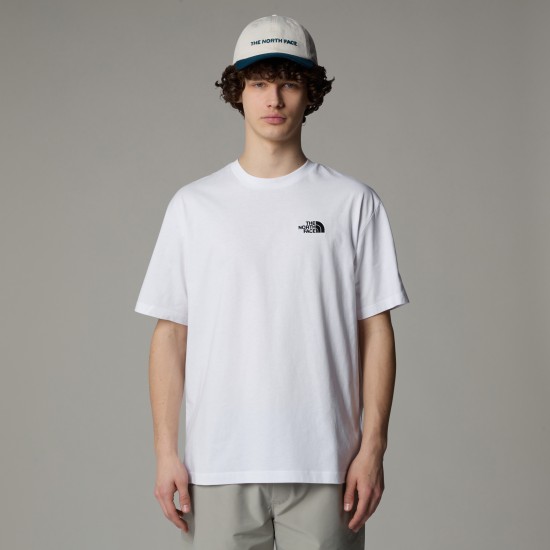 THE NORTH FACE - T-shirt oversize blanc