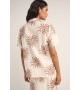 Rhythm - Chemise motifs soleils manches courtes