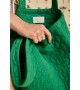 Graine Clothing - Sac cabas vert matelassé