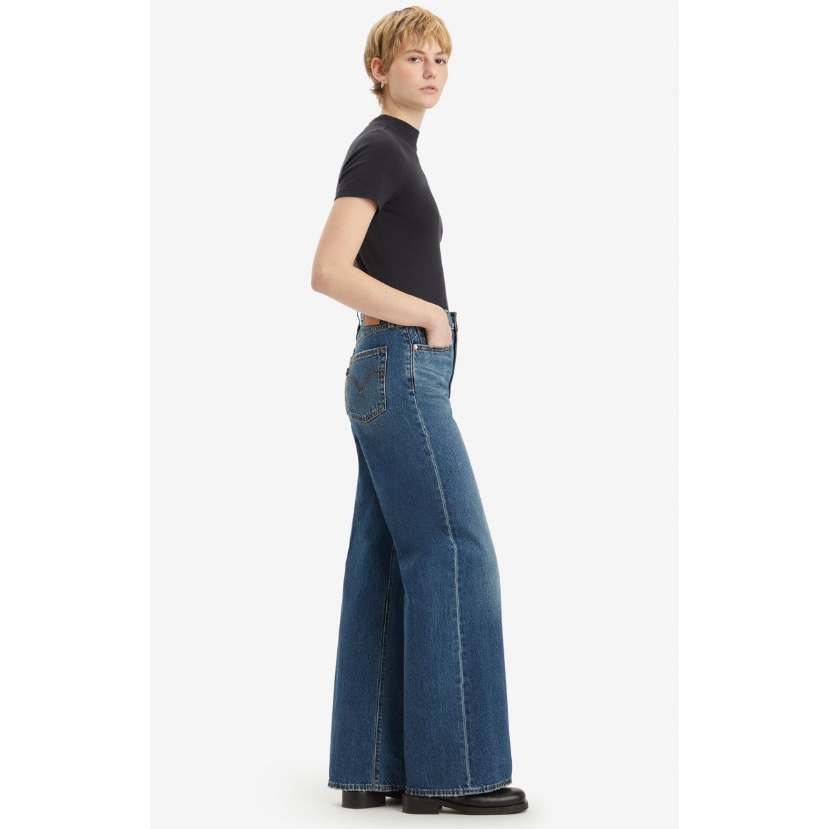 Levi's - Jean ribcage wide leg
